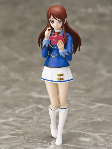 Vista 3 de Bandai Hobby S.H. Figuarts Ran Shibuki - Figura de acción "Aikatsu", versión de uniforme de invierno