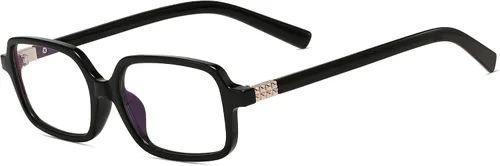 Vista 9 de livho Blue Light Glasses for Women – Y2K Aesthetic Frame with Blush Pink Case, 90s Vibe for Screen Time Blue Light Blocking