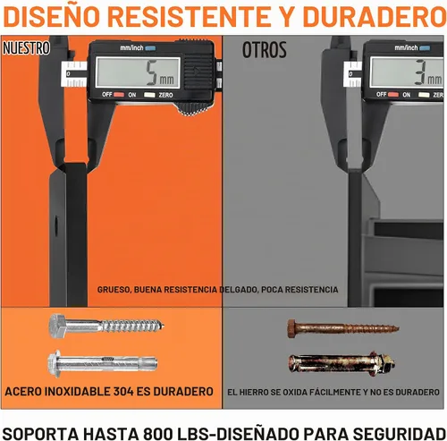 Vista 8 de Barra de dominadas de montaje en techo, barra de barbilla de altura ajustable resistente de 800 libras con agarres de bola y anclajes TRX, estación