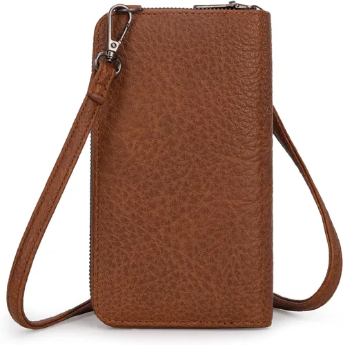 Vista 6 de Montana West Crossbody Cellphone Purse Small Phone Wallet for Women Cute Cross Body Bag with Side Zipper Pocket