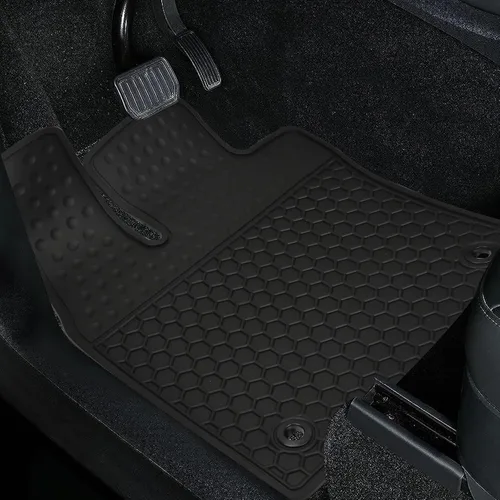 Vista 7 de Alfombrillas de suelo de coche personalizadas para Volvo S60 2011-2018 (no modelos Inscription) y V60 2015-2018, alfombrillas protectoras