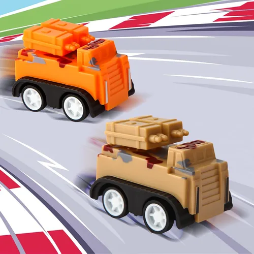Vista 6 de 30 mini autos de tracción para niños, niños pequeños de 3 a 8 años de edad, juego de vehículos a granel de carreras, regalos de fiesta, caja