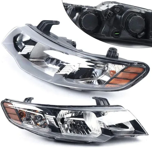 Vista 3 de Conjunto de faros delanteros halógenos compatible con Kia Forte/Forte Koup 2010 2011 2012 2013 lado del conductor y del pasajero (izquierdo+derecho)