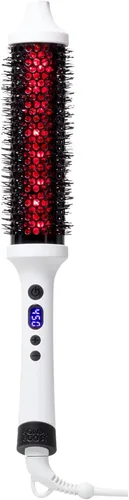Vista 8 de BONDIBOOST Cepillo térmico infrarrojo, cepillo redondo térmico térmico térmico para cabello suave y brillante, peinado seco para volumen