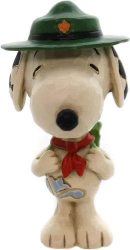 Vista 4 de Enesco 6001297 Jim Shore Peanuts Snoopy Donuts and Coffee - Figura en miniatura, 3 pulgadas, multicolor