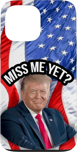 Vista 23 de iPhone 16 Anti-Biden Donald Trump Miss Me Yet Funny Political 2024 Case
