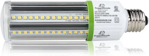 Vista 44 de RuggedGrade Bombilla LED de 12 W, base estándar E26, 1,400 lúmenes, 3000 K, 2700 K, repuesto para haluro metálico, HID o CFL, alta eficiencia, 130