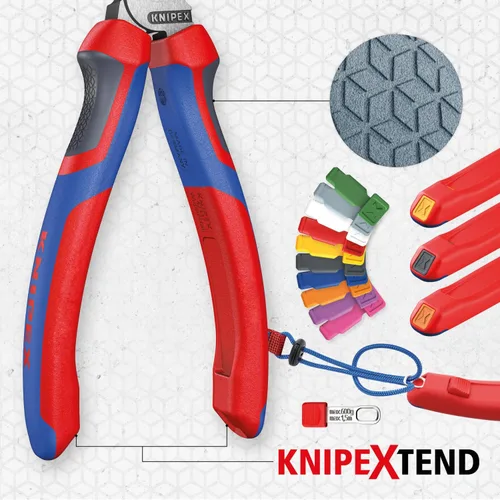 Vista 10 de KNIPEX 70 02 125 Cortadores diagonales Comfort Grip