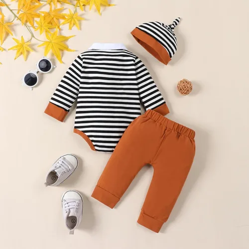 Vista 9 de VINUOKER Ropa de bebé recién nacido prematuro para bebé, traje de caballero