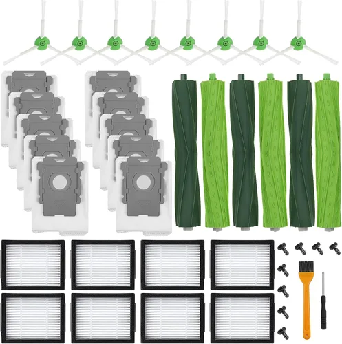 Vista 9 de Katerelis Paquete de 18 piezas de repuesto compatibles con serie E/i/j, E5 E6 E7 i2 i3 i3+i4 i4+ i6 i6+ i7 i7+ i8 i8+/Plus, 2 juegos de cepillos