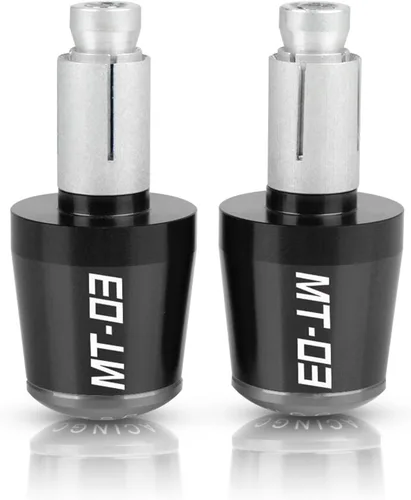 Vista 16 de Motorcycle for Y&AMAHA MT-03 MT03 MT 03 2014 2015 2016 2017 2018 2019 2020 Motorcycle 22MM Handlebar Grips Handle Bar Ends Caps Plug Slider