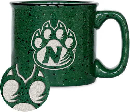 Vista 71 de Rico Industries NCAA Speckle 12oz Laser Engraved Campfire Mug