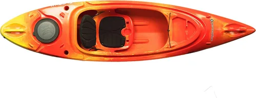 Vista 9 de Perception Flash 9.5 Sit Inside Kayak Soportes de caña y almacenamiento trasero