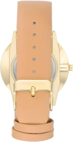 Vista 3 de Nine West Reloj con correa dorada para mujer