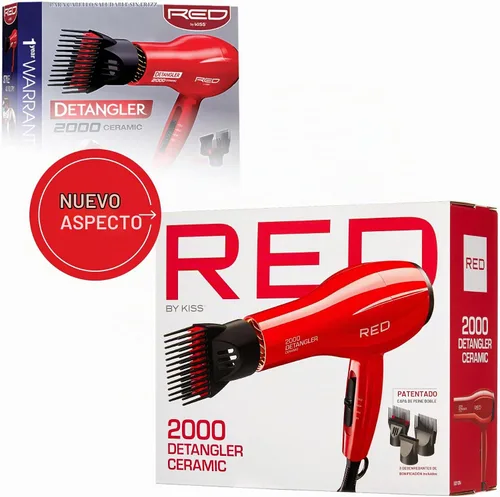 Vista 2 de Secador de cabello Red Kiss, Rojo