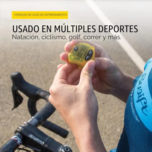 Vista 5 de FINIS Tempo Trainer Pro - Metrónomo de natación audible impermeable - Tempo de brazada ajustable - 3 modos de entrenamiento