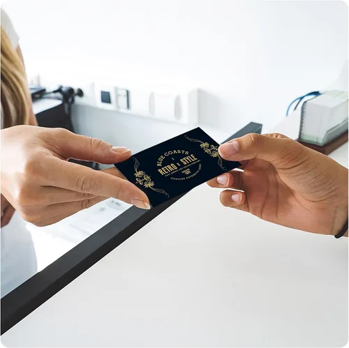 Vista 7 de Tarjetas de visita personalizadas con tu logo, personalizables 100 piezas de impresión de doble cara, personalizadas para pequeñas tarjetas de 300