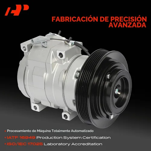 Vista 3 de A-Premium Compresor de A/C con embrague - Compatible con 158386 - Compatible con Toyota Corolla 1.8L 2003-2008, Matrix 1.8L 2003-2008