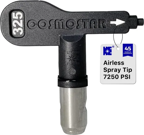 Vista 26 de Cosmostar 211 Boquilla de punta de pulverización sin aire resistente, reversible, fácil de limpiar, compatible con RAC IV y TRU211 Tip Guard