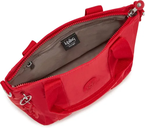 Vista 3 de Kipling Bolso Asseni para mujer Rojo rouge Mini