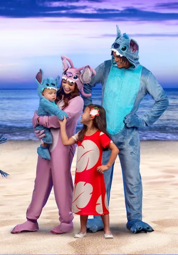 Vista 3 de Disfraz Infantil de Stitch de Lilo & Stitch de Disney Multicolor