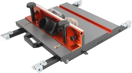 Vista 3 de Mesa de enrutador plegable con soporte ajustable