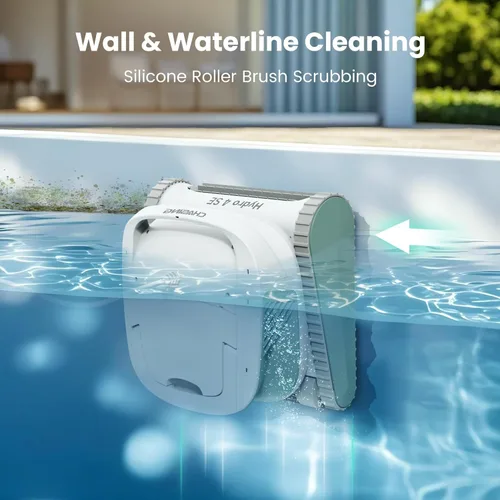 Vista 10 de Chasing Hydro 4 SE - Aspiradora de piscina para piscinas enterradas, robot limpiador para piso, pared y línea de flotación, siempre limpia, nunca se