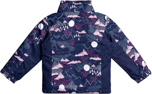 Vista 5 de Roxy Chaqueta de nieve con aislamiento Snowy Tale para niñas pequeñas