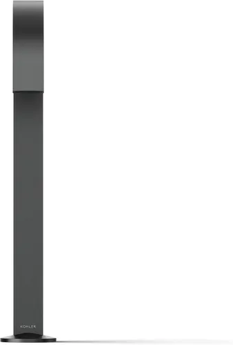 Vista 8 de Kohler 77966-BL Components - Caño para grifo de lavabo con diseño de cinta, 1.2 gpm, color negro mate