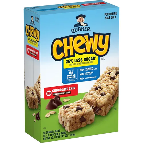 Vista 9 de Quaker Barras de granola masticables, S'mores, 58
