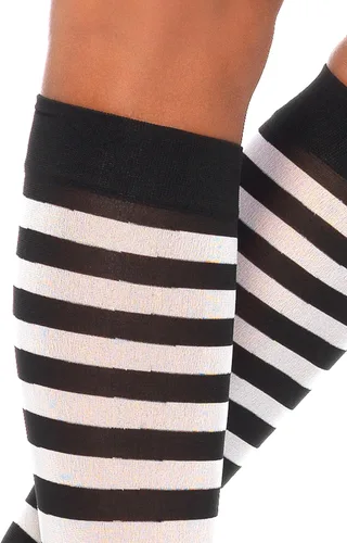 Vista 2 de Leg Avenue Calcetines a rayas para mujer