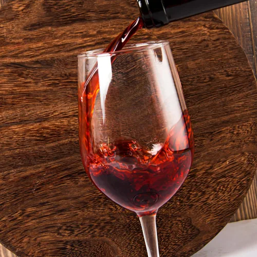 Vista 4 de YANGNAY Copas de vino (juego de 8, 11.5 onzas), copa de vino tinto o blanco multiusos con tallo, duradera, apta para lavavajillas
