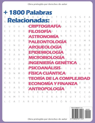 Vista 2 de Conocimiento Científico, Sopa de Letras de Ciencia Palabras Relacionadas a temas Cientificos (Spanish Edition)