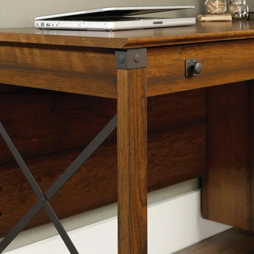 Vista 4 de Sauder Carson – Escritorio forjado cerezo Washington, Madera