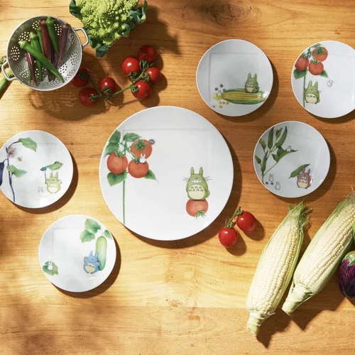 Vista 9 de Noritake 1704-2L/VT9931A Medium Plate, Tomatoes, Diameter: Approx. 6.1 inches (15.5 cm), Height: Approx. 0.8 inches (2 cm), Microwave Safe