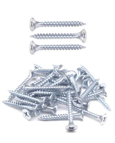Vista 13 de IMScrews 100 tornillos para paneles de yeso de 1 pulgada, Phillips de cabeza plana #6, rosca fina, punta afilada, ideales para paneles de yeso