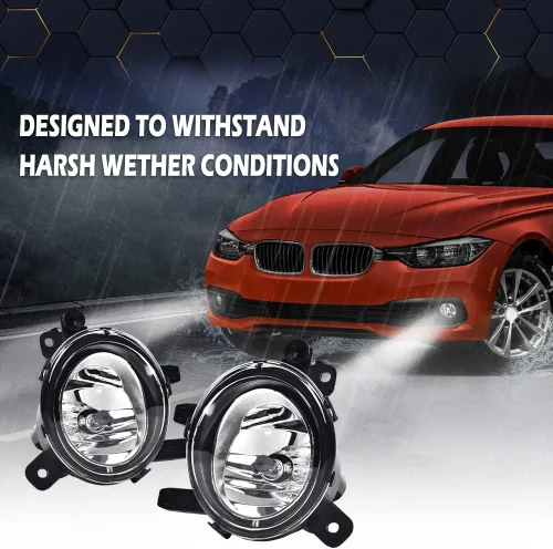 Vista 2 de PIT66 Luz antiniebla, compatible con BMW F30 Serie 3 Sedan 320i 325i 328i 335i 335i 428i 428i 435i 428i 435i conjunto de lámpara antiniebla lado