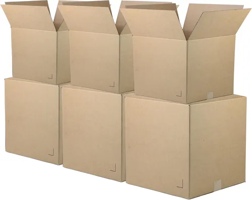 Vista 8 de The Boxery Cajas de mudanza 10 unidades medianas 18x14x12 pulgadas