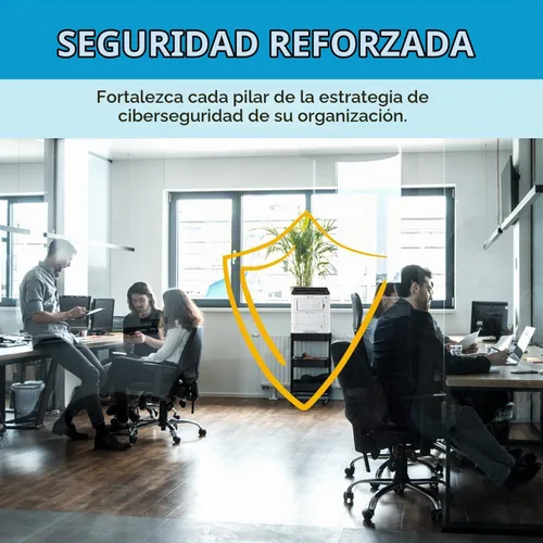 Vista 7 de Impresora láser a color KYOCERA ECOSYS PA3500cx 37 ppm, 1200 dpi, Ethernet Gigabit, pantalla LCD de 5 líneas con panel de control de teclas duras
