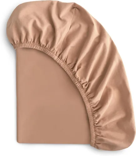 Vista 13 de mushie Sábana para cuna elástica y suave Ajustable de 28 x 52 pulgadas (rubor)