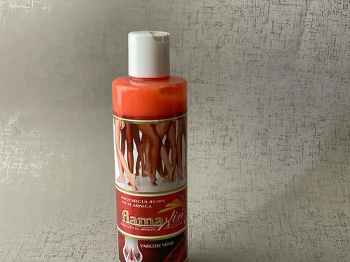 Vista 2 de Paquete de 2 Flamaxin 16 oz Varices Araña Crema de Indias Castaño Piernas Vasijas Venas Moretón Árnica Varices en las venas