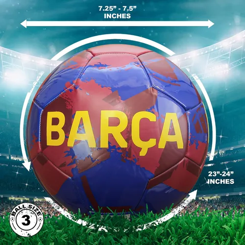 Vista 4 de Icon Sports Officially Licensed FC Barcelona Soccer Ball