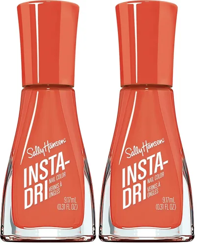Vista 31 de Sally Hansen Insta-Dri Nail Color - Esmalte de uñas 143 In Nude Tral para mujer, 0.31 onzas