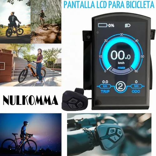 Vista 5 de Key-DISP KD986 Pantalla Ebike LCD TFT Medidor 36V 48V Velocidad para Bicicleta Eléctrica Computadora Impermeable Bicicleta Eléctrica Medidor Kit