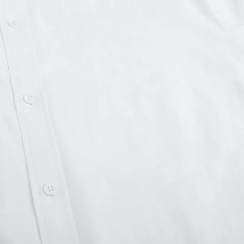 Vista 9 de Camisas de lino con botones para hombre, manga larga, para verano, playa, casual, ajuste regular