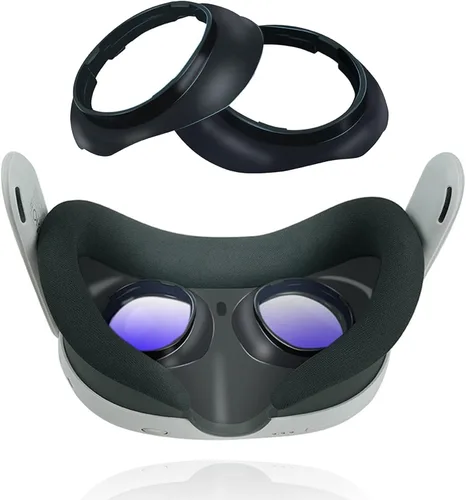 Vista 8 de Glasses Spacer Protector Compatible with Meta Quest 3 Accessories Glasses Lens Insert Anti-Scratch Ring Glasses Bumper Protect Myopia Glasses from