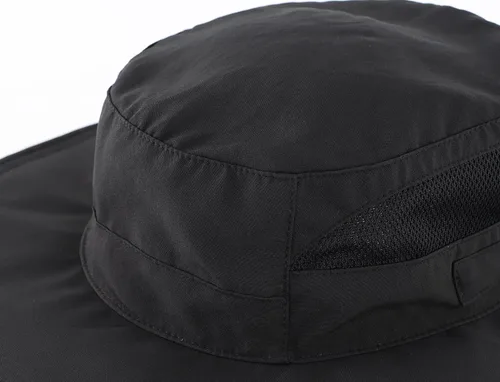 Vista 28 de Connectyle Sombrero de sol Boonie para hombre, protección UV, pesca, senderismo, camping, sombrero