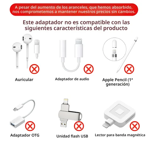 Vista 2 de Thousover Paquete de 4 adaptadores Lightning a USB C para iPhone 15/16/17 Pro/17 Pro Max, para cargador de iPhone 17/16, accesorios 17/16, carga