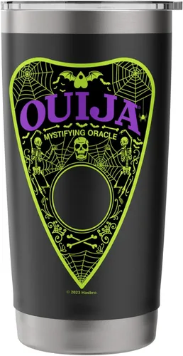 Vista 3 de Ouija Vaso aislado de acero inoxidable Planchette de Halloween