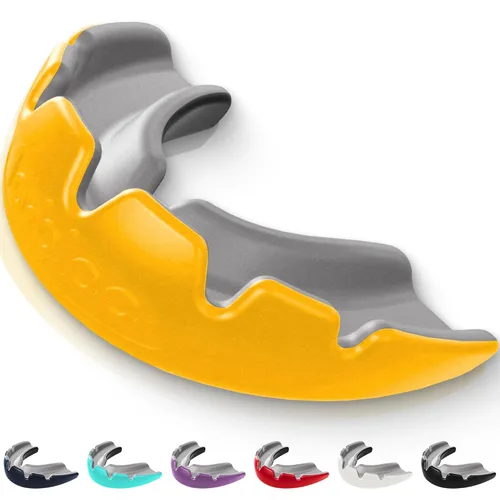 Vista 14 de lobloo® PRO-FIT - Protector bucal deportivo, ultradelgado de 0.039 pulgadas, protección de nivel de dentista, ajuste al vacío de precisión Negro